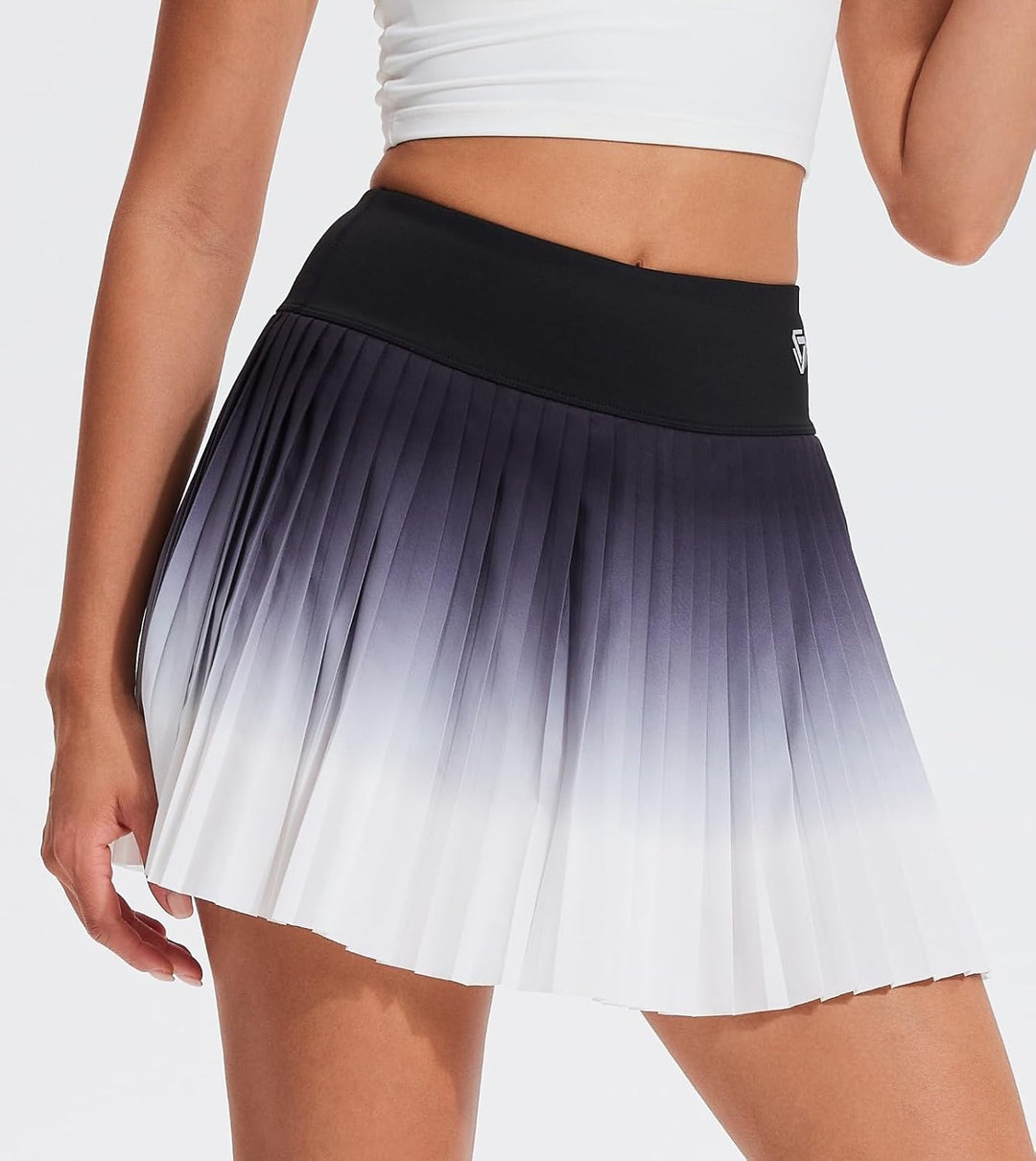 AFZ Women Pleated Tennis Skirt with Shorts High Waisted Tummy Control Pickleball Golf Skorts with Pockets